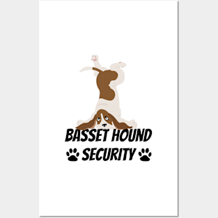 Basset Hound Security - Dog Quote Posters and Art